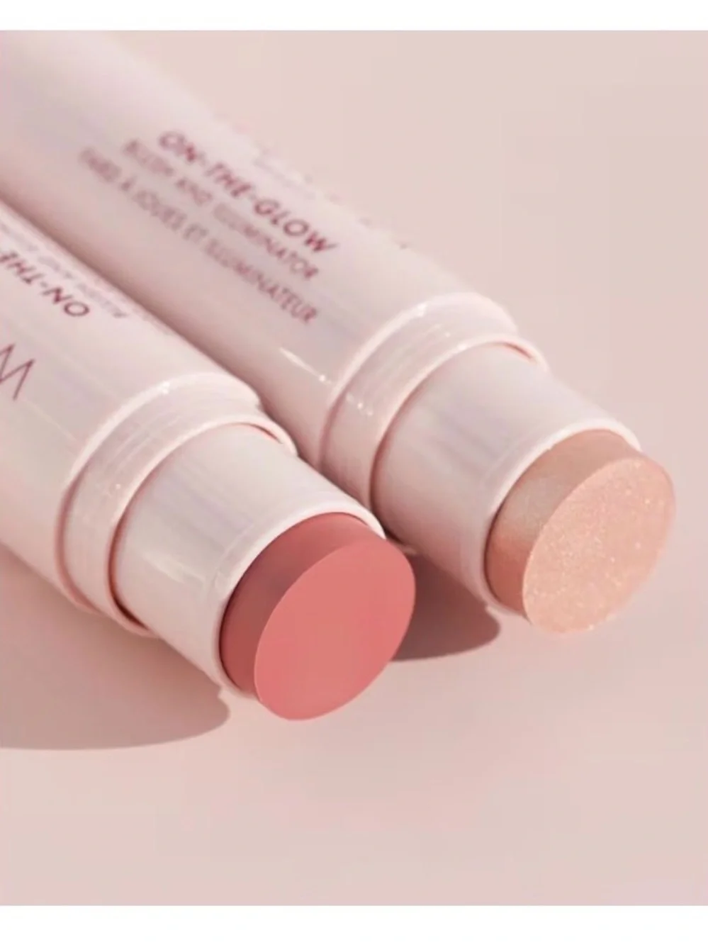 Wander Beauty On-the-Glow Blush and Illuminator Sienna Sunset/Nude Glow NIB